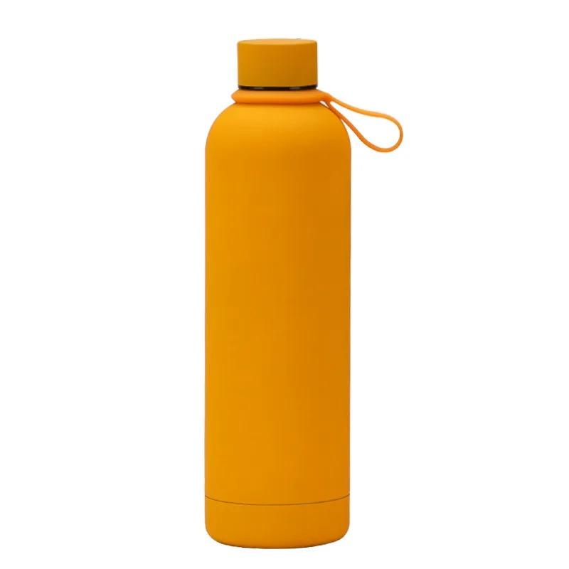 Matte skin thermal bottle