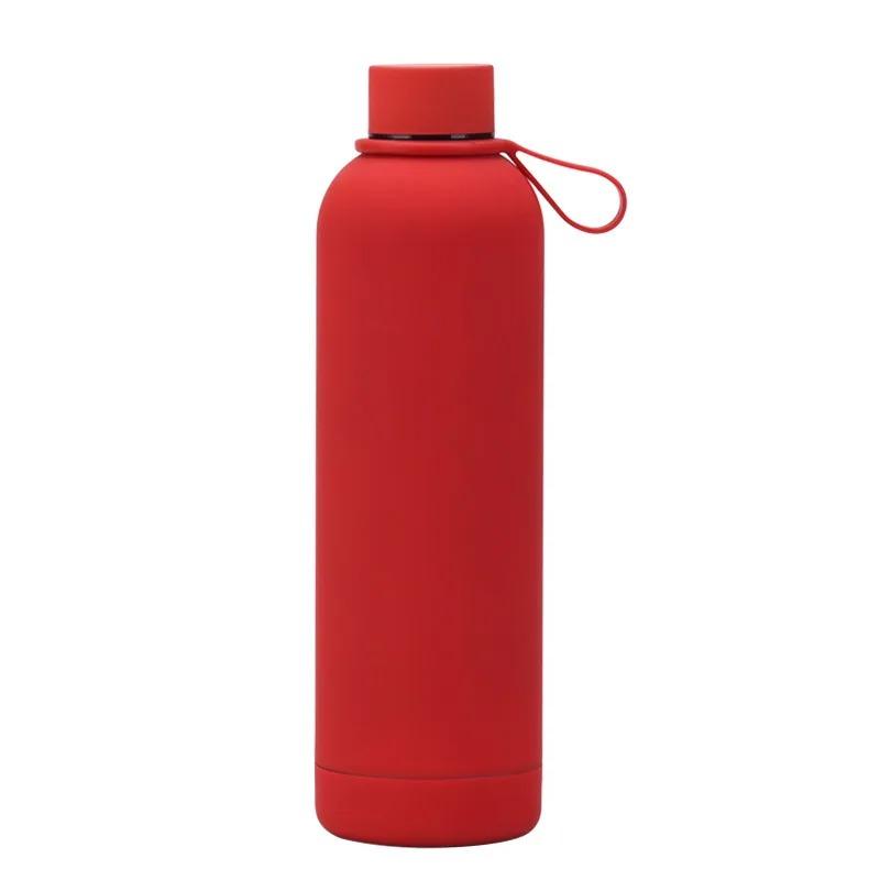 Matte skin thermal bottle