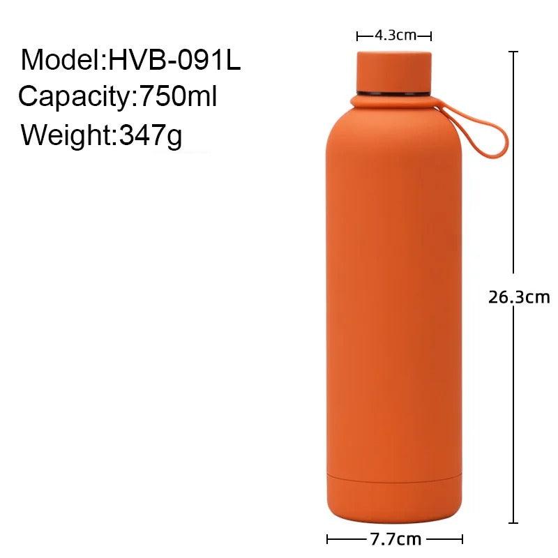 Matte skin thermal bottle