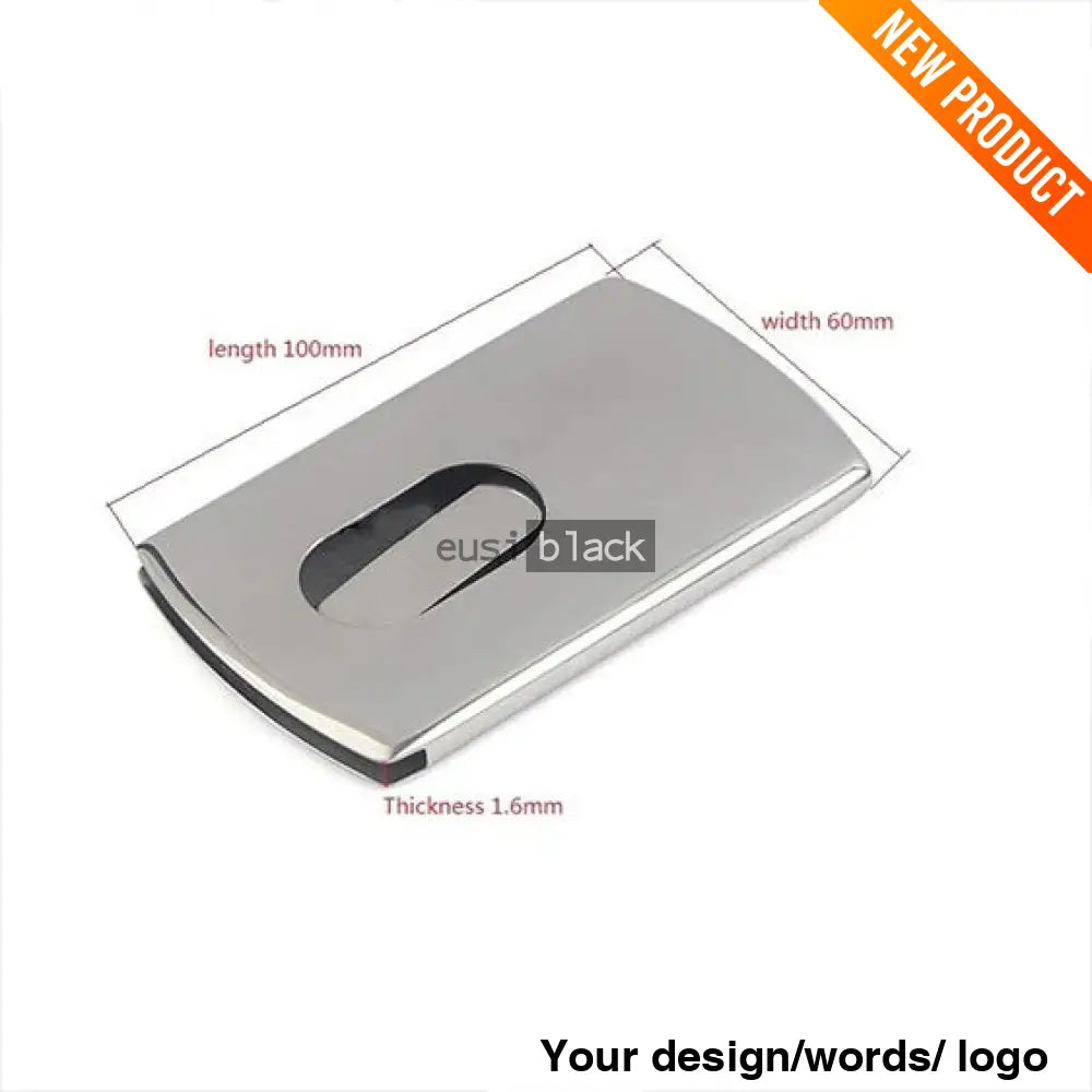 Thumb Slide Business Card Holder