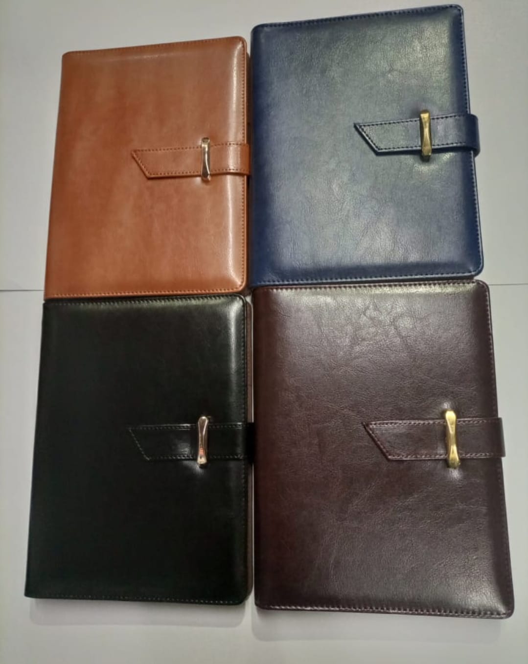 Soft leather B5 notebook