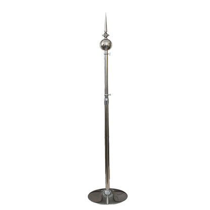 Spear tip ceremonial flag stand - 2.5m