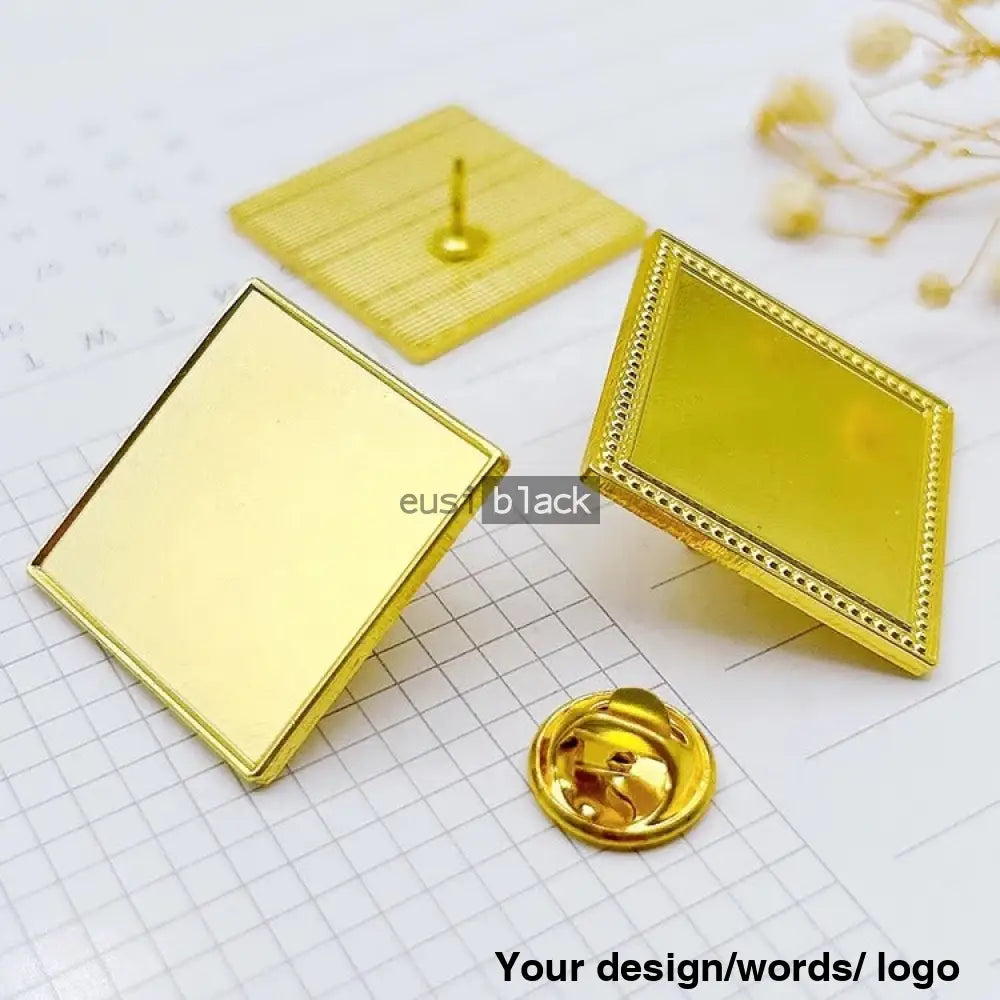 Square Lapel Pin