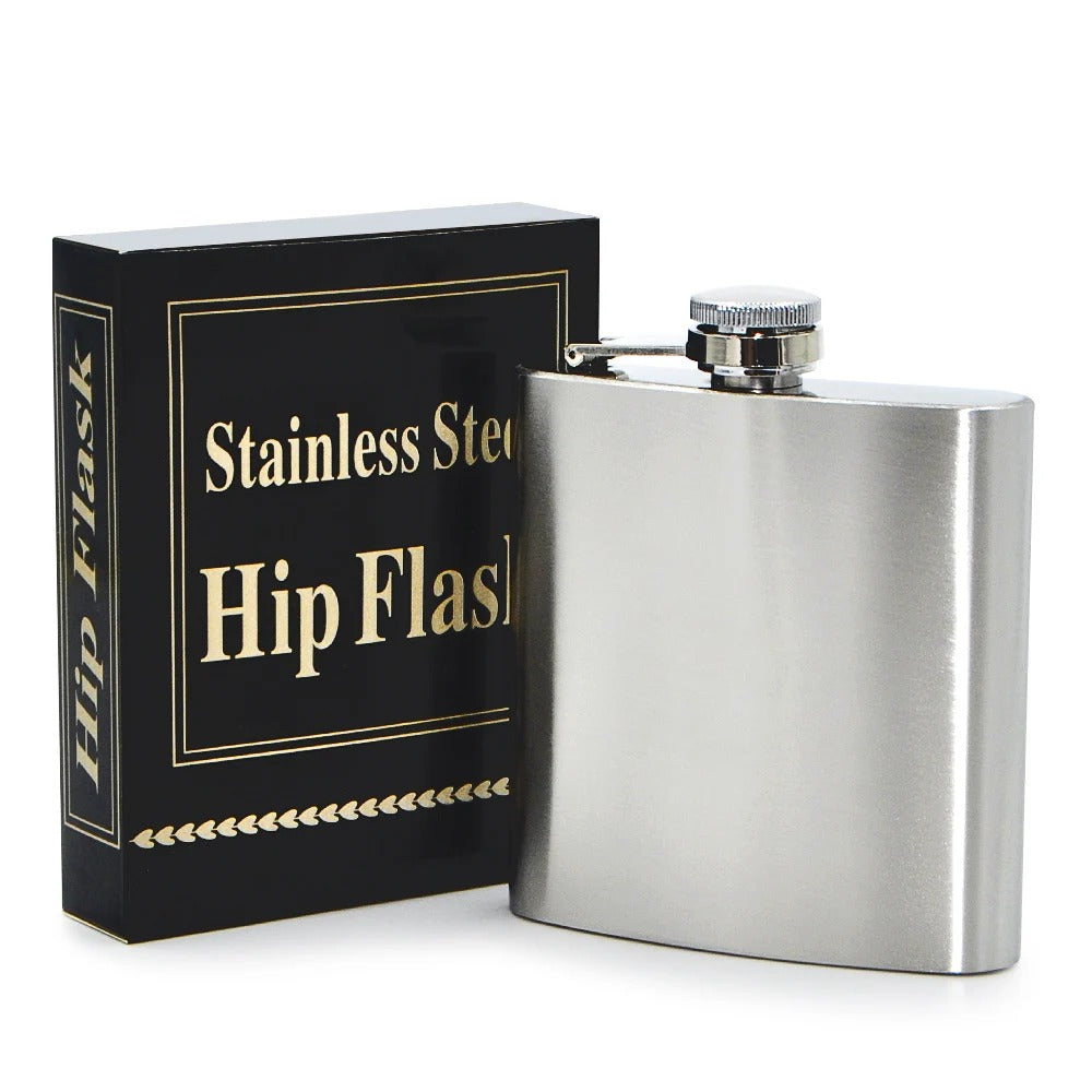 Stainless hip flask