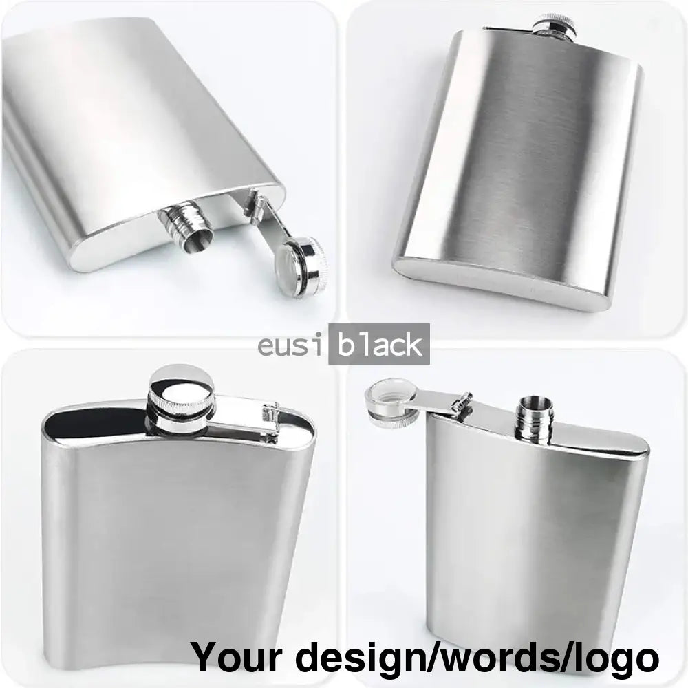 Stainless hip flask