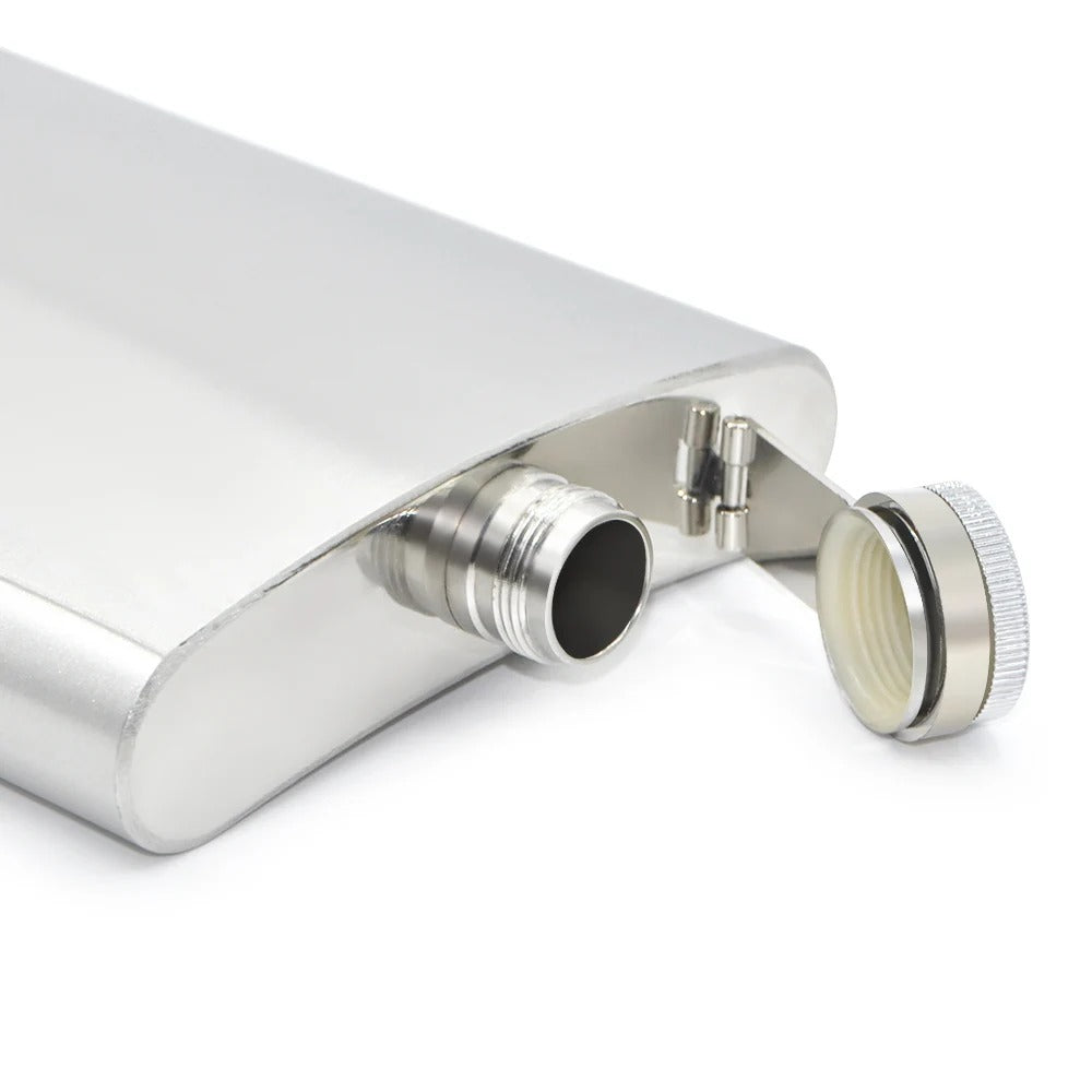 Stainless hip flask