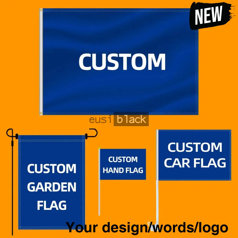 Standard ’fan’ banner Custom size