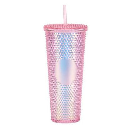 Glossy studded tumbler