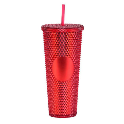 Glossy studded tumbler