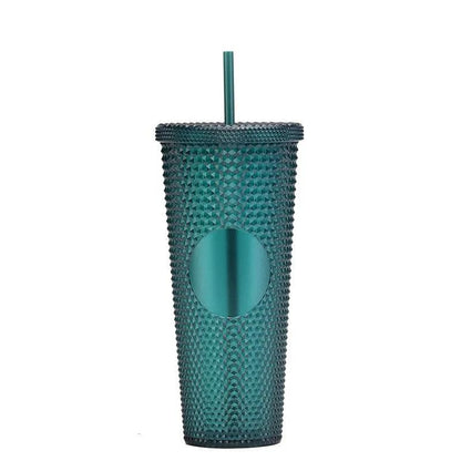 Glossy studded tumbler