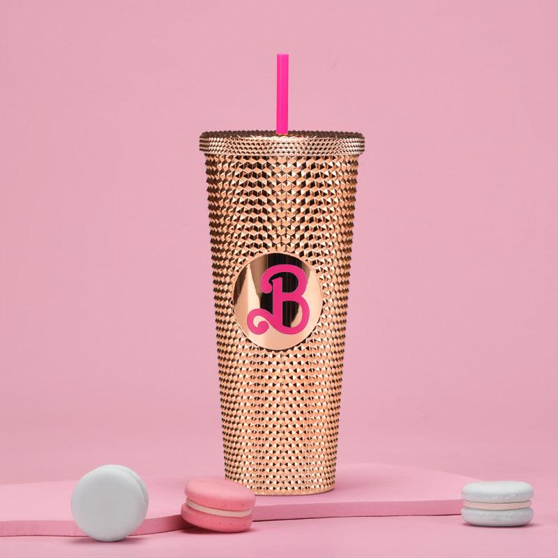 Glossy studded tumbler