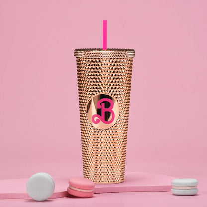 Glossy studded tumbler