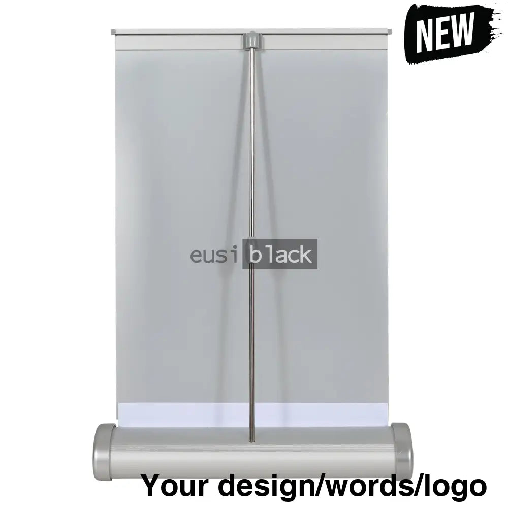 Table top roll up banner