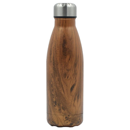 Thermal bottle with silver cap