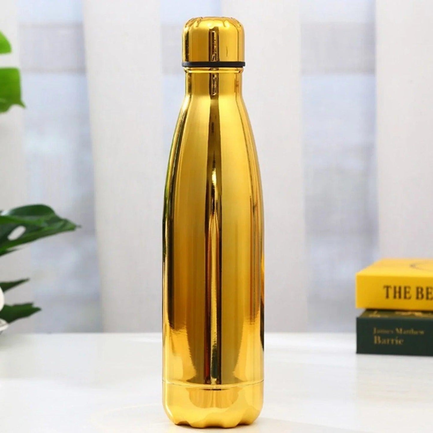 Shinny mirror thermal water bottle