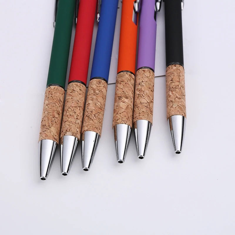 Rustic plastic pen