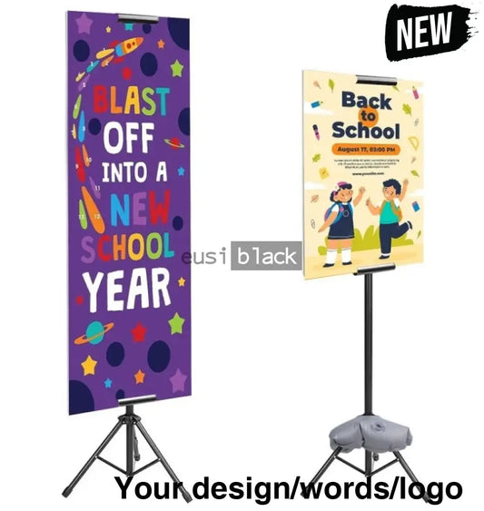 Tripod banner Stand plus banner