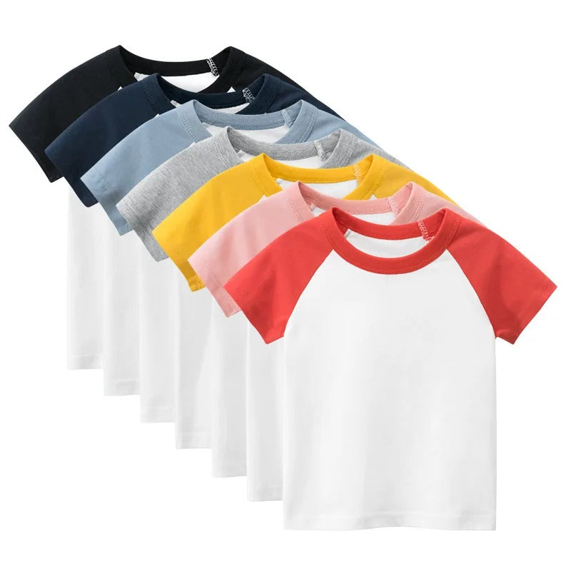 Kids' two tone T-shirt