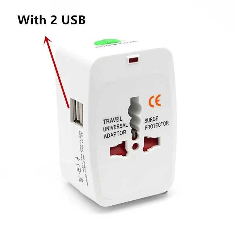 Universal multi-plug power adaptor