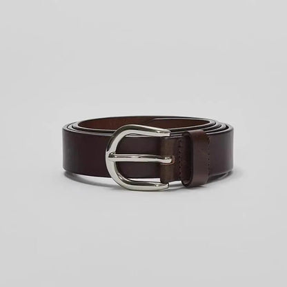 Leather belt for women