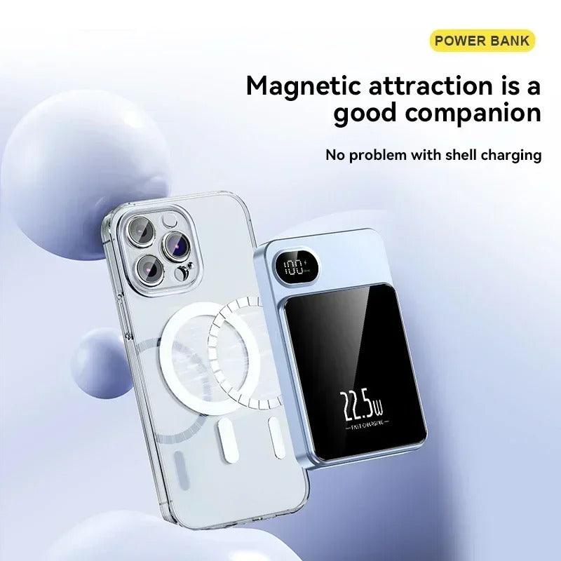 Wireless magnetic power bank