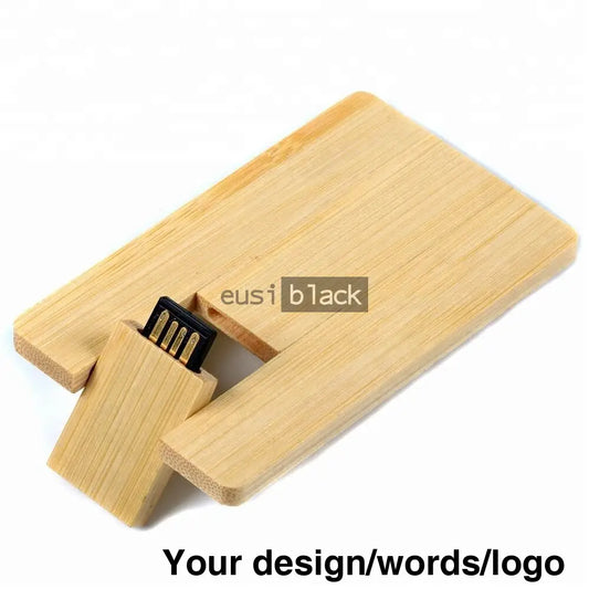 Wooden ATM flash disk