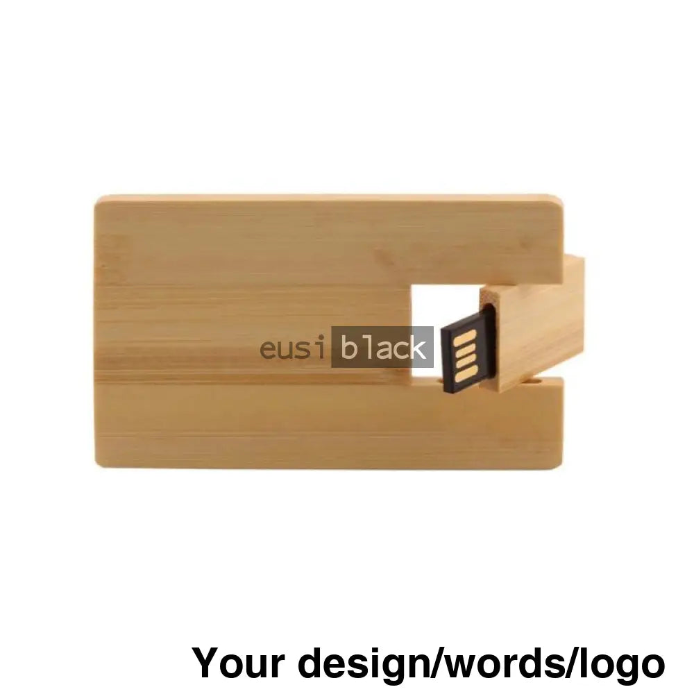 Wooden ATM flash disk