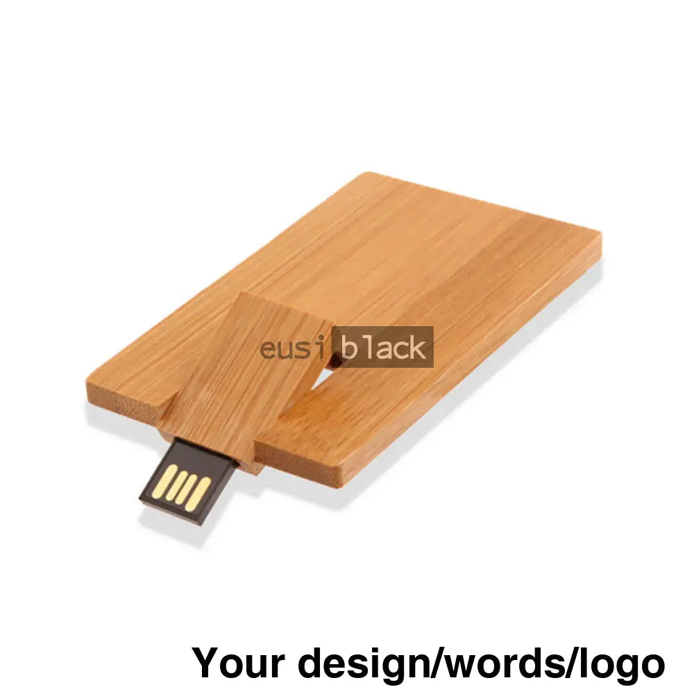 Wooden ATM flash disk