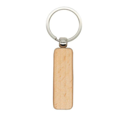 Wooden key chain