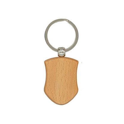 Wooden key chain