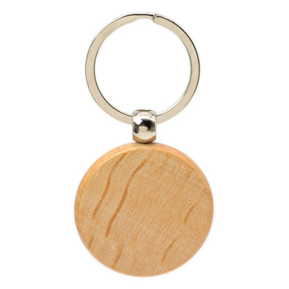 Wooden key chain