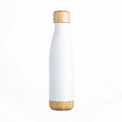 Wooden cap and base thermal chupa