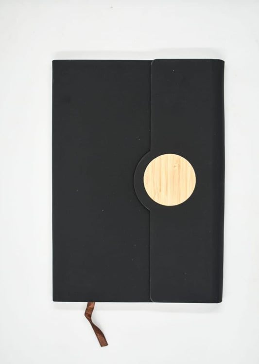 Wooden closure notebook | A5