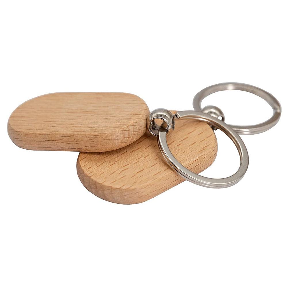 Wooden key chain