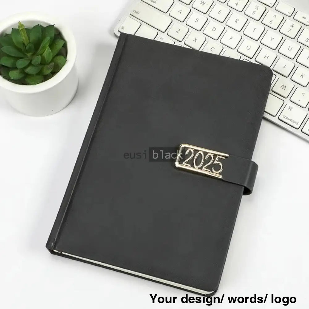 Year On Latch 2025 Diary | A5 Black