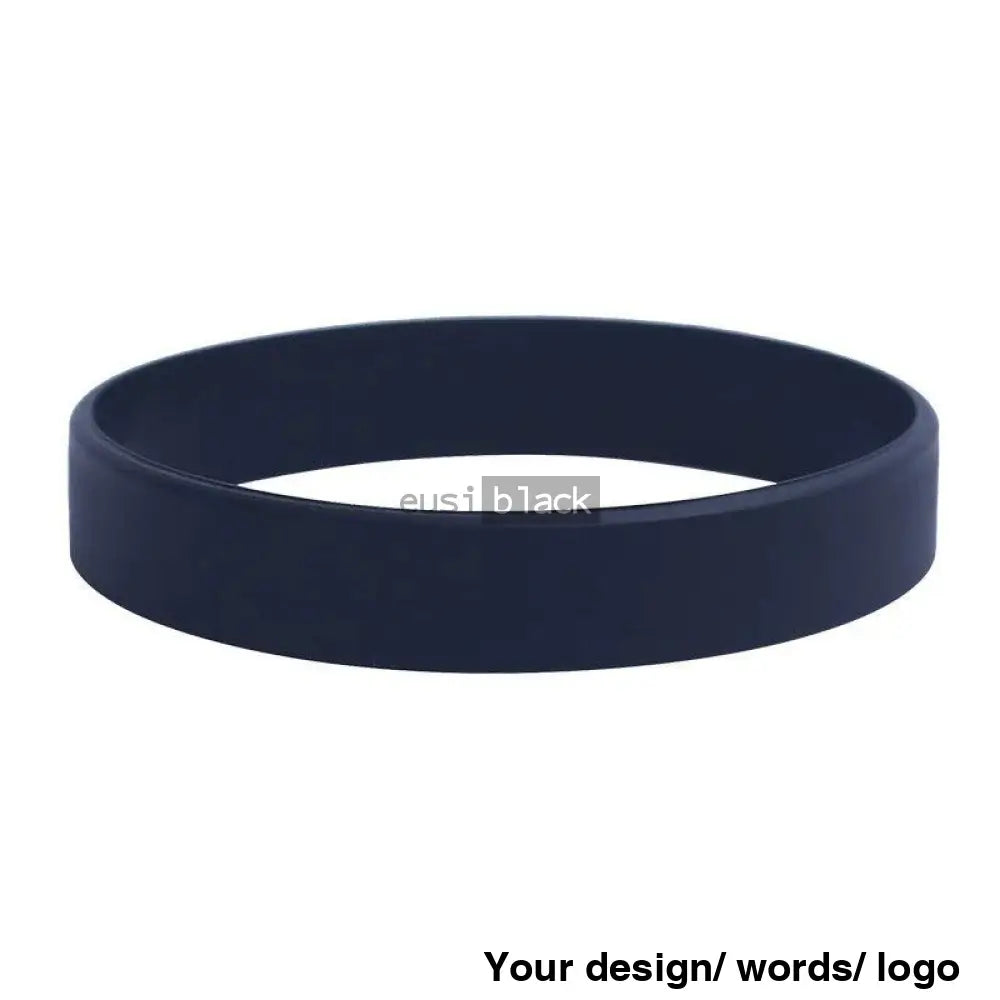 Adult Personalized Wristband Black / Plain