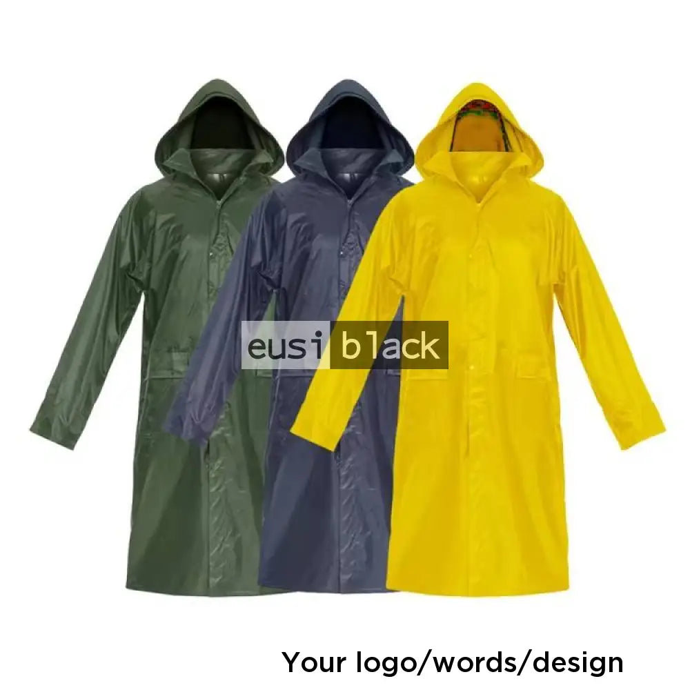 Adult raincoat Green / Adult S / With lining