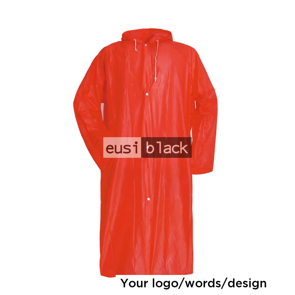 Adult raincoat Red / Adult S / With lining