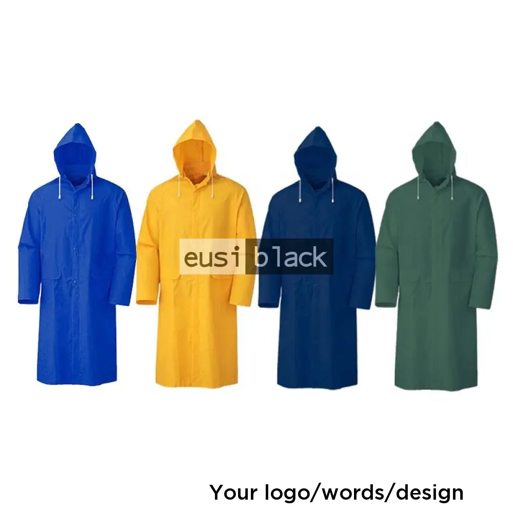 Adult raincoat Royal blue / Adult S / With lining