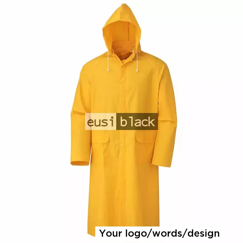 Adult raincoat Yellow / Adult S / With lining
