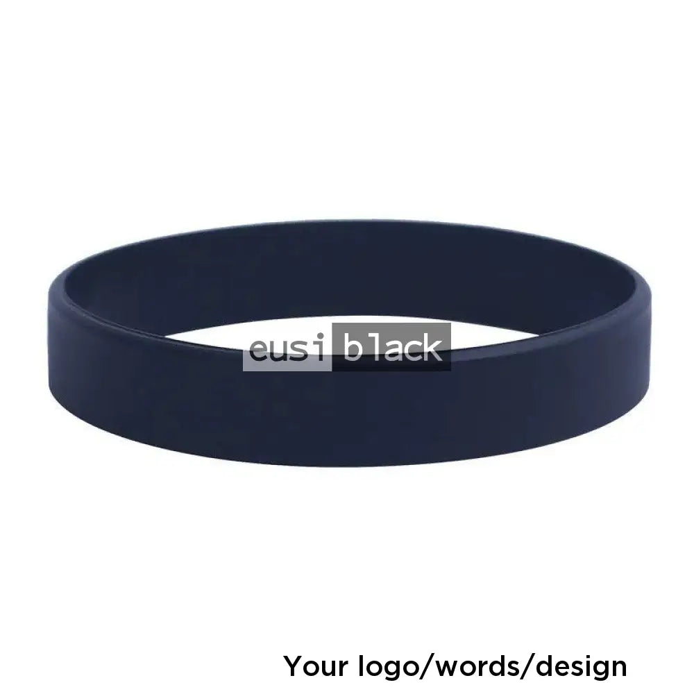 Adult Personalized Wristband Black / Plain