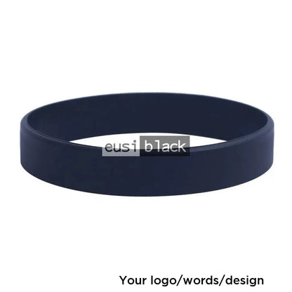 Adult Personalized Wristband Black / Plain