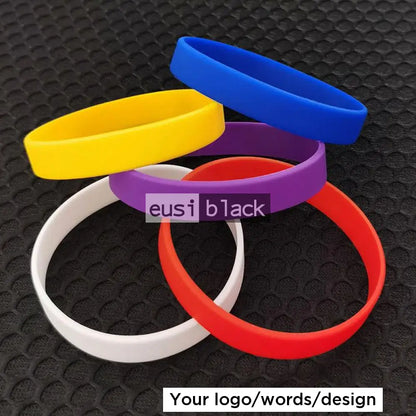 Adult Personalized Wristband Random Colors / Plain