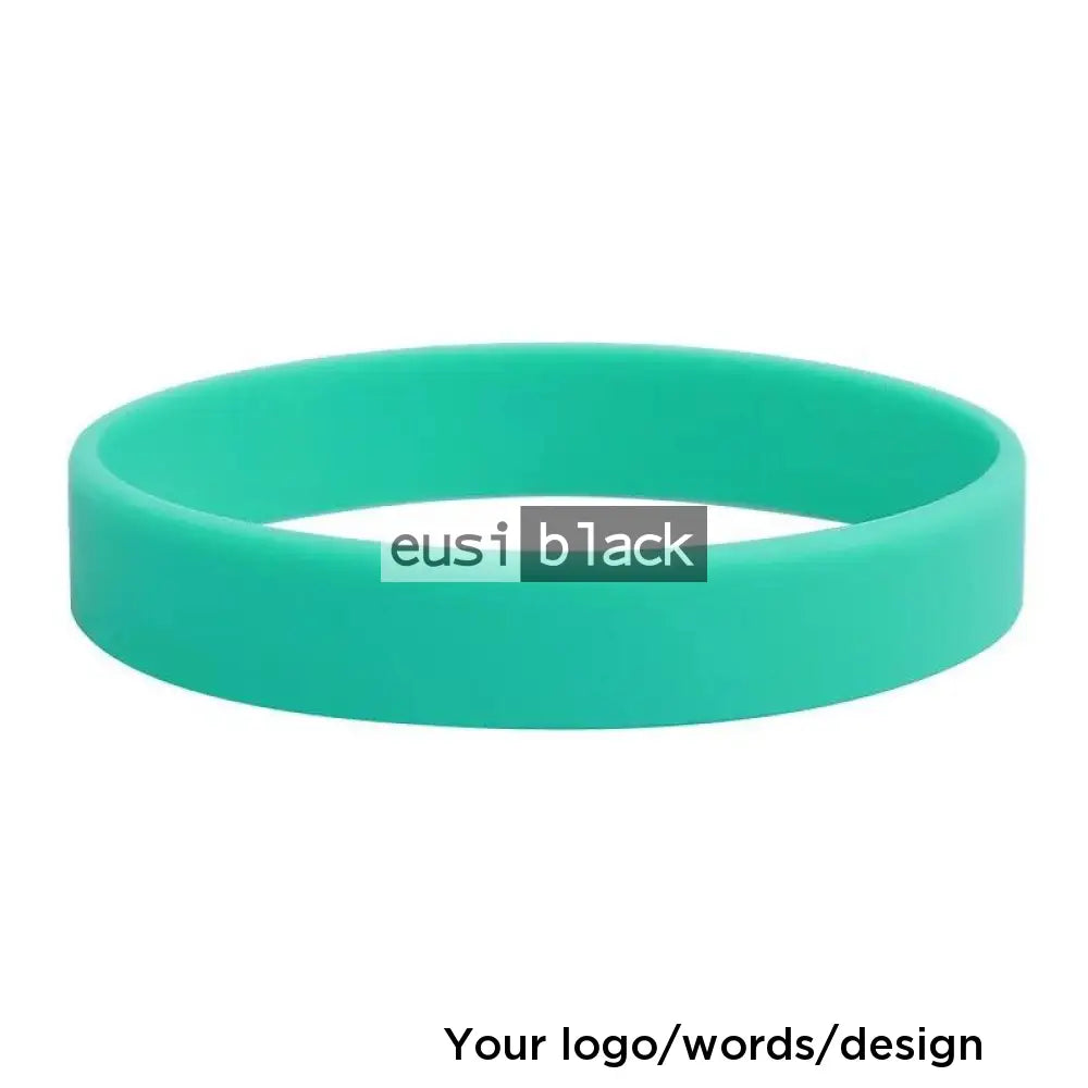 Adult Personalized Wristband Turquoise / Plain
