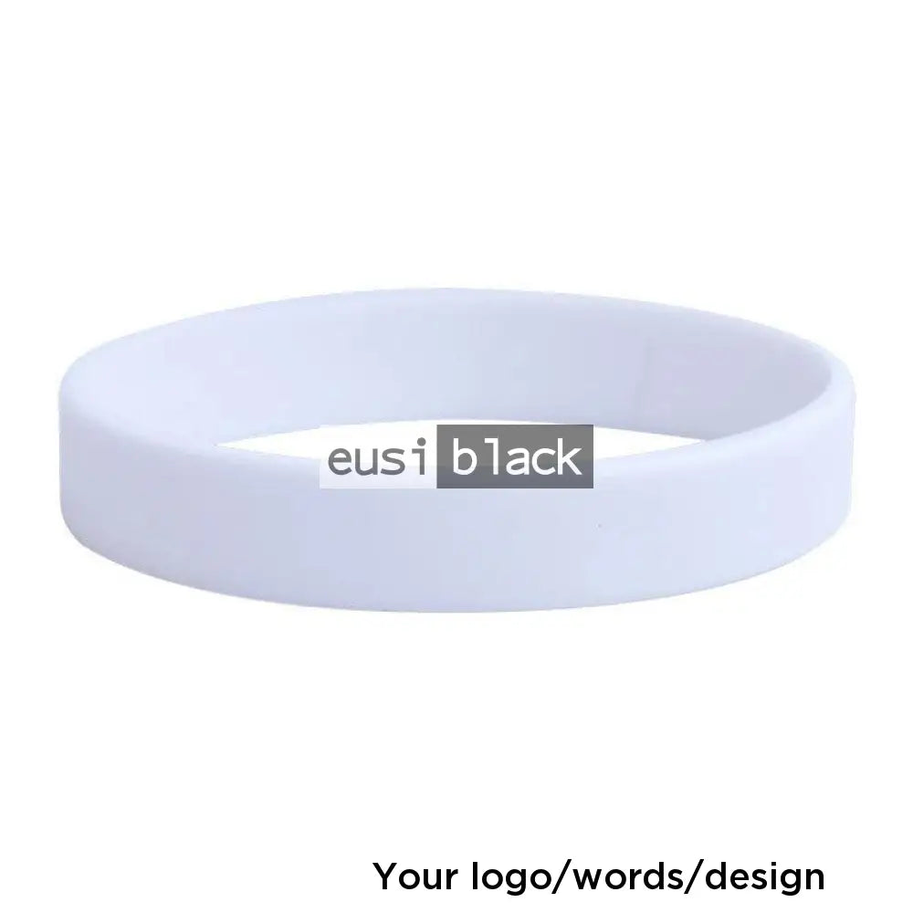 Adult Personalized Wristband White / Plain