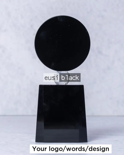 All black crystal award