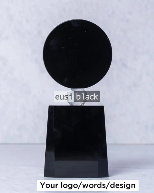 All black crystal award