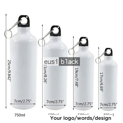 Aluminium bottle with ring cap