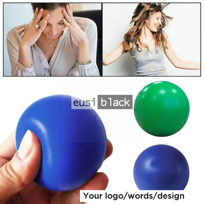 Anti-stress squeeze ball