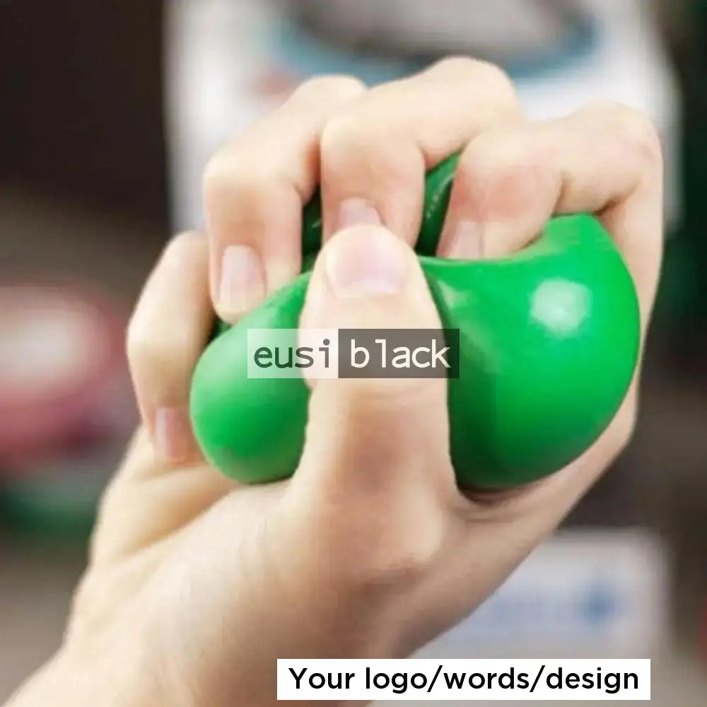 Anti-stress squeeze ball Green